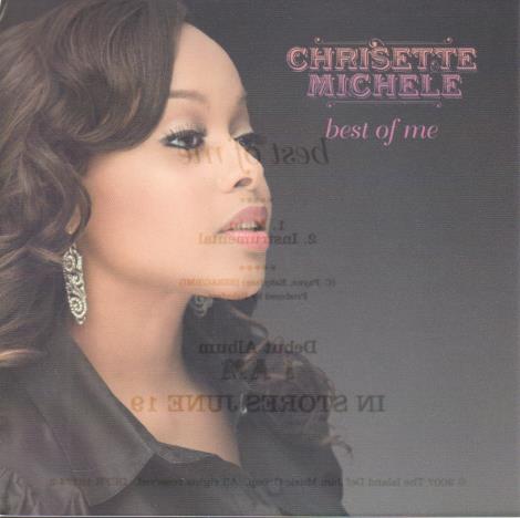 Chrisette Michele: Best Of Me Promo w/ Artwork