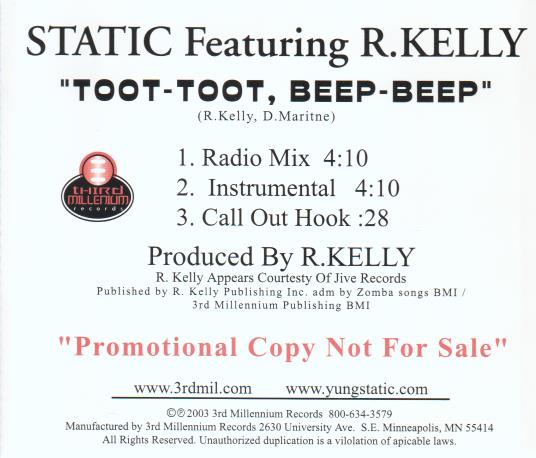 Static: Toot-Toot, Beep-Beep Promo