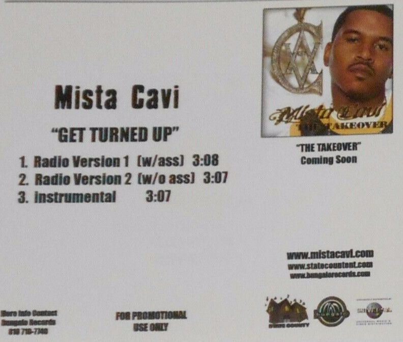 Mista Cavi: Get Turned Up Promo