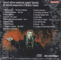 Castlevania: Curse Of Darkness: Limited Edition Soundtrack Sampler Promo w/ Artwork
