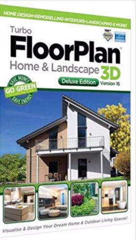 TurboFloorPlan 3D Home & Landscape 16 Deluxe