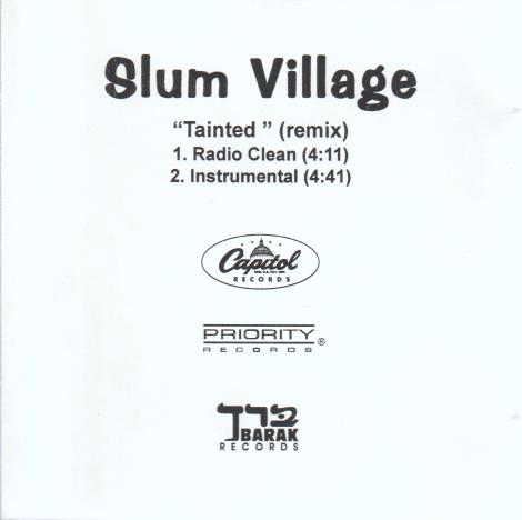 Slum Village: Tainted Remix Promo w/ Artwork