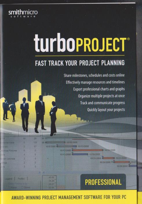 TurboProject Professional 4 w/ Manual - NeverDieMedia