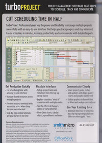 TurboProject Professional 4 w/ Manual - NeverDieMedia