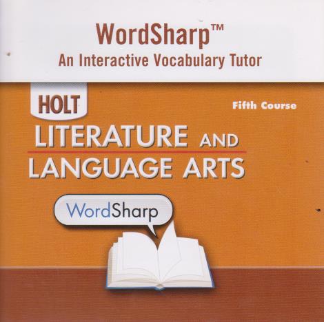 Holt Literature & Language Arts: Wordsharp Interactive Vocabulary Tutor 5th Course - NeverDieMedia