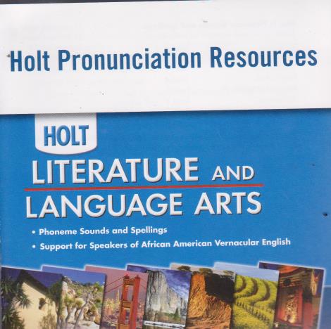 Holt Literature & Language Arts: Pronunciation Resources 5th Course - NeverDieMedia