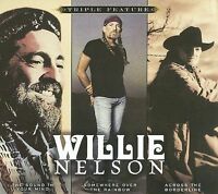 Willie Nelson: Triple Feature 3-Disc Set w/ Artwork - NeverDieMedia