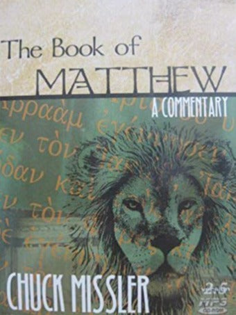 The Book Of Matthew: A Commentary