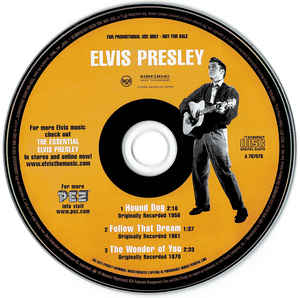 Elvis Presley: Hound Dog, Follow That Dream, The Wonder Of You Promo