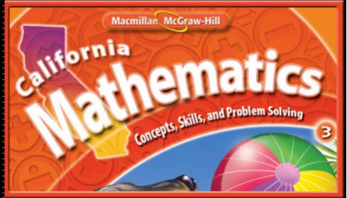 California Math Connects: Interactive Classroom With Image Bank Grade 3