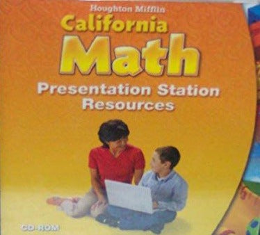 Houghton Mifflin California Math: Presentation Station Resources Grade K