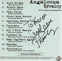 Angaleena Presley w/ Autographed Artwork