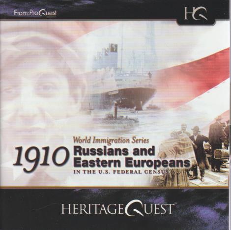 1910 Russians & Eastern Europeans