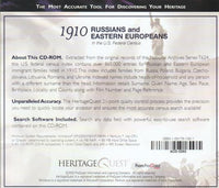 1910 Russians & Eastern Europeans