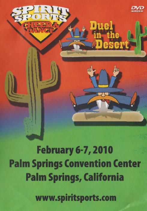 Spirit Sports Cheer & Dance: Duel In The Desert: February 6-7, 2010 Package 3