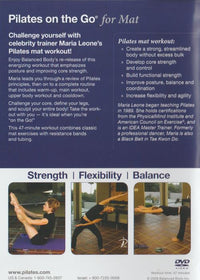 Pilates On Go For Mat - NeverDieMedia