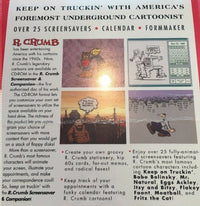 R. Crumb Screensaver & Companion