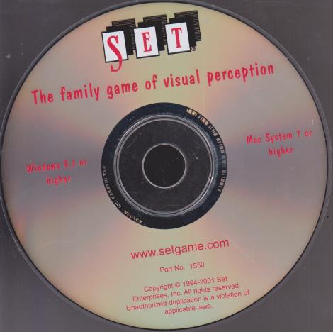 SET: The Family Game Of Visual Perception