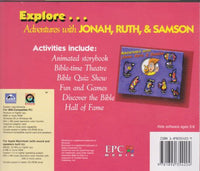 Interactive Bible For Kids: Adventures With Jonah, Ruth & Samson