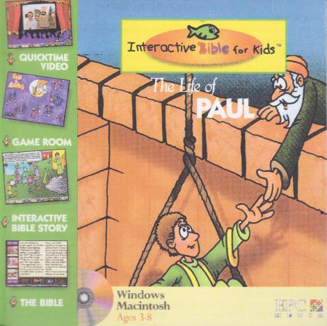 Interactive Bible For Kids: The Life Of Paul