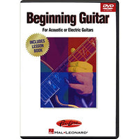 Beginning Guitar For Acoustic Or Electric Guitars w/ Booklet