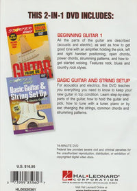 Beginning Guitar For Acoustic Or Electric Guitars w/ Booklet