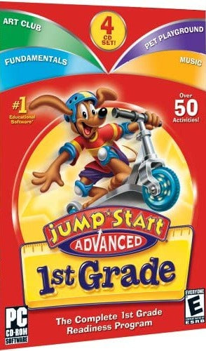 JumpStart 1st Grade Advanced [4CD]