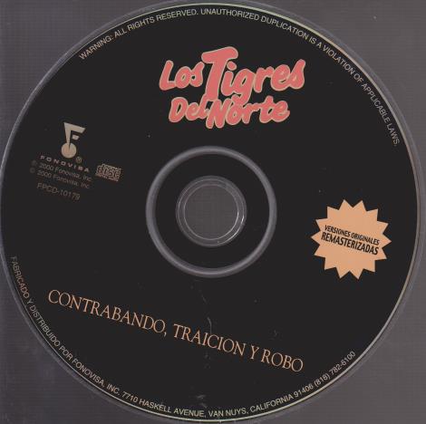 Los Tigres Del Norte: Contrabando, Traicion Y Robo w/ No Artwork