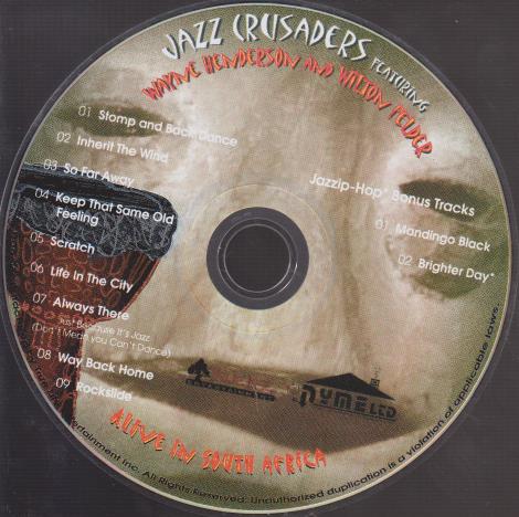 Jazz Crusaders: Alive In South Africa w/ No Artwork