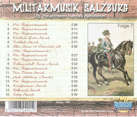 Militarmusik Salzburg: Historische Regiments-Marsche Der K.N.K. Armee: Folge 7 Austria Import