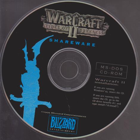 WarCraft: Tides Of Darkness Shareware 2 w/ No Artwork