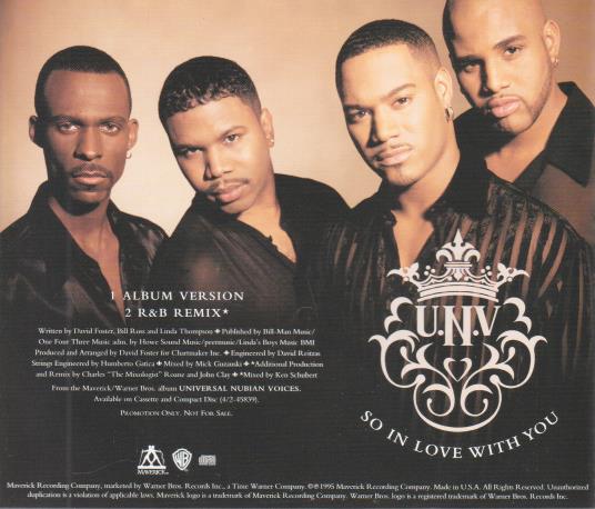 U.N.V.: So In Love With You Promo