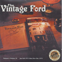 The Vintage Ford: Jan-Feb 1971 Thru Nov- Dec 1975 Volume 6-10