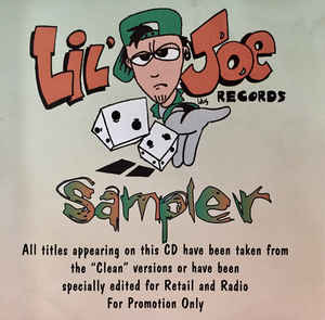 Lil' Joe Records Sampler Promo w/ Artwork