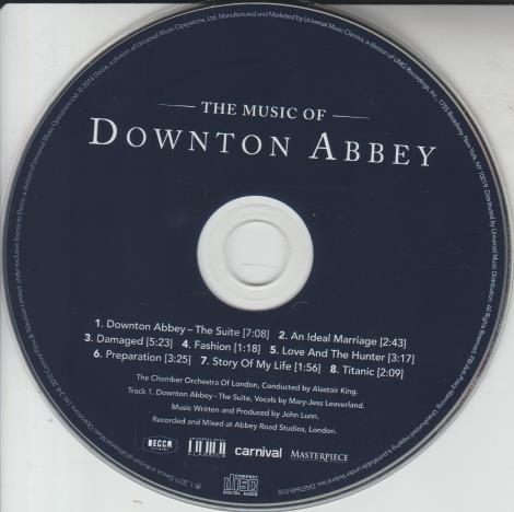 The Music Of Downton Abbey w/ No Artwork