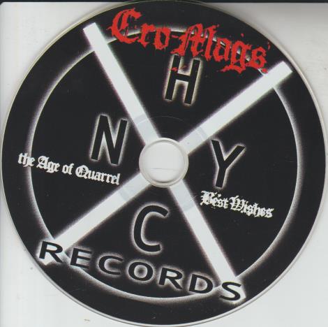 Cro-Mags: The Age Of Quarrel / Best Wishes w/ No Artwork
