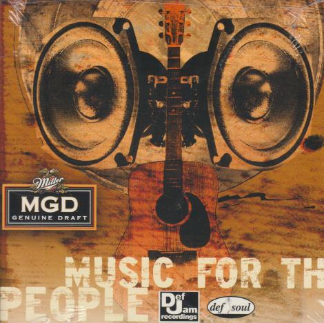 MGD Genuine Draft: Music For The People Promo w/ Artwork