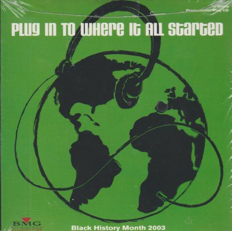 Plug In To Where It All Started: Black History Month 2003 Promo w/ Artwork