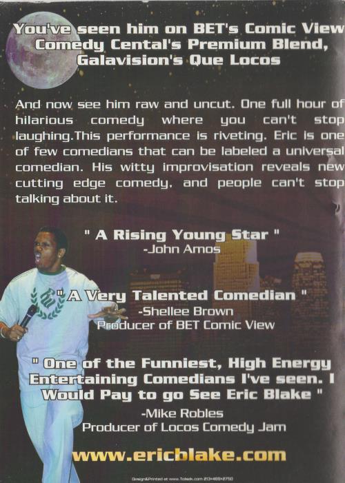Eric Blake: Street Life Comedy – NeverDieMedia