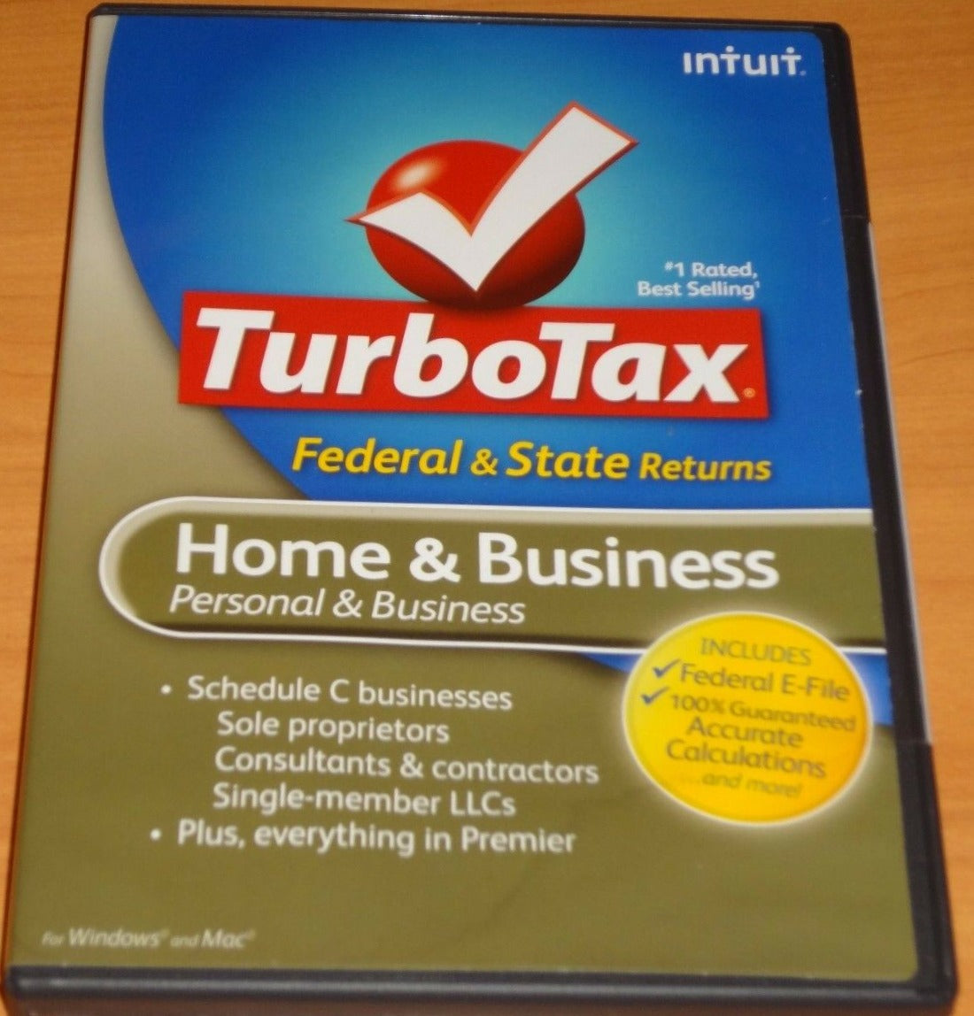TurboTax 2009 Federal + State: Home & Business