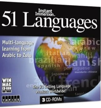 Instant Immersion: 51 Languages 3-Disc Set