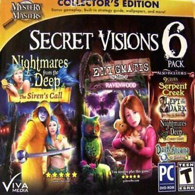 Mystery Masters: Secret Visions 6 Pack Collector's Edition