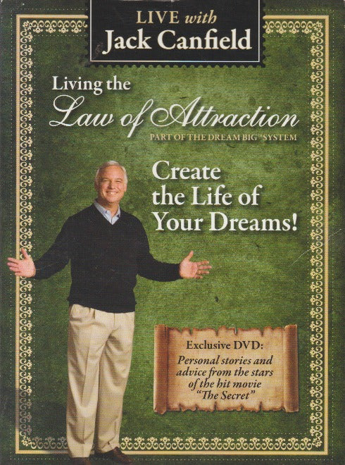 Living With Jack Canfield: Living The Law Of Attraction 3-Disc Set