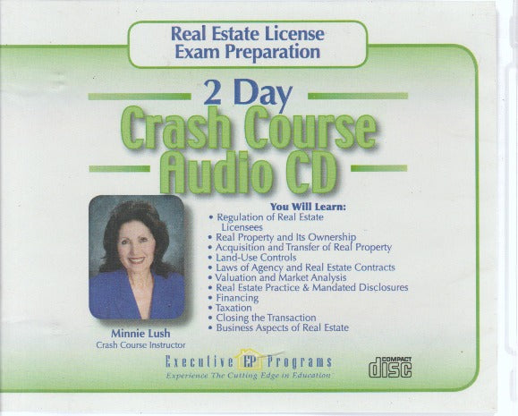 Real Estate License Exam Preparation: 2 Day Crash Course 13-Disc Set