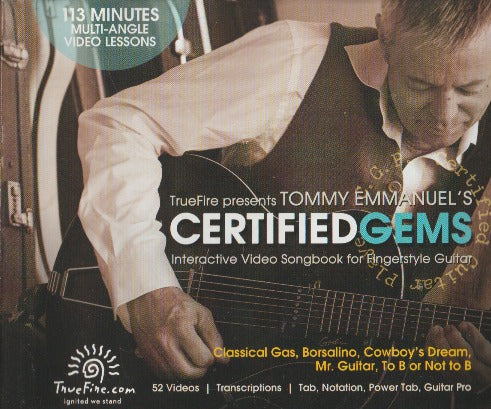 Tommy Emmanuel's Certified Gems
