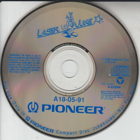 Laser Juke Pioneer A18-05-91 A-22294 Promo