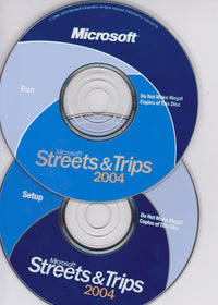 Microsoft Streets & Trips 2004 w/ Manual