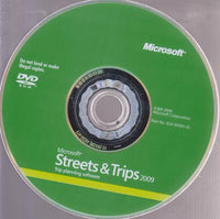 Microsoft Streets & Trips 2009 w/ Manual