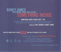 Boney James: Something Inside Promo w/ Artwork