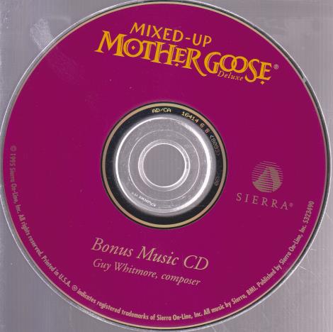 Mixed-Up MotherGoose Deluxe Soundtrack w/ No Artwork